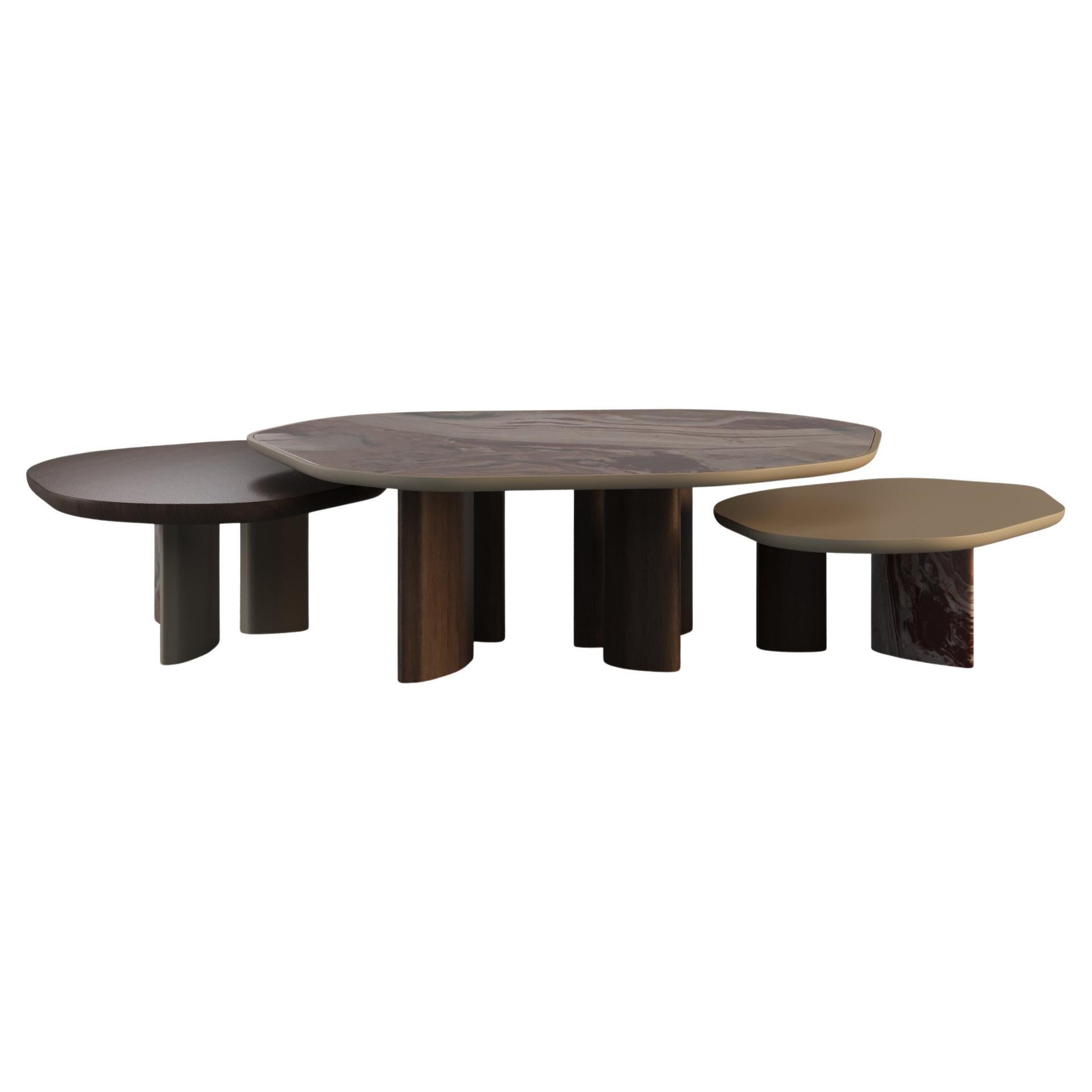 Table basse d'extérieur contemporaine avec design/One en vente