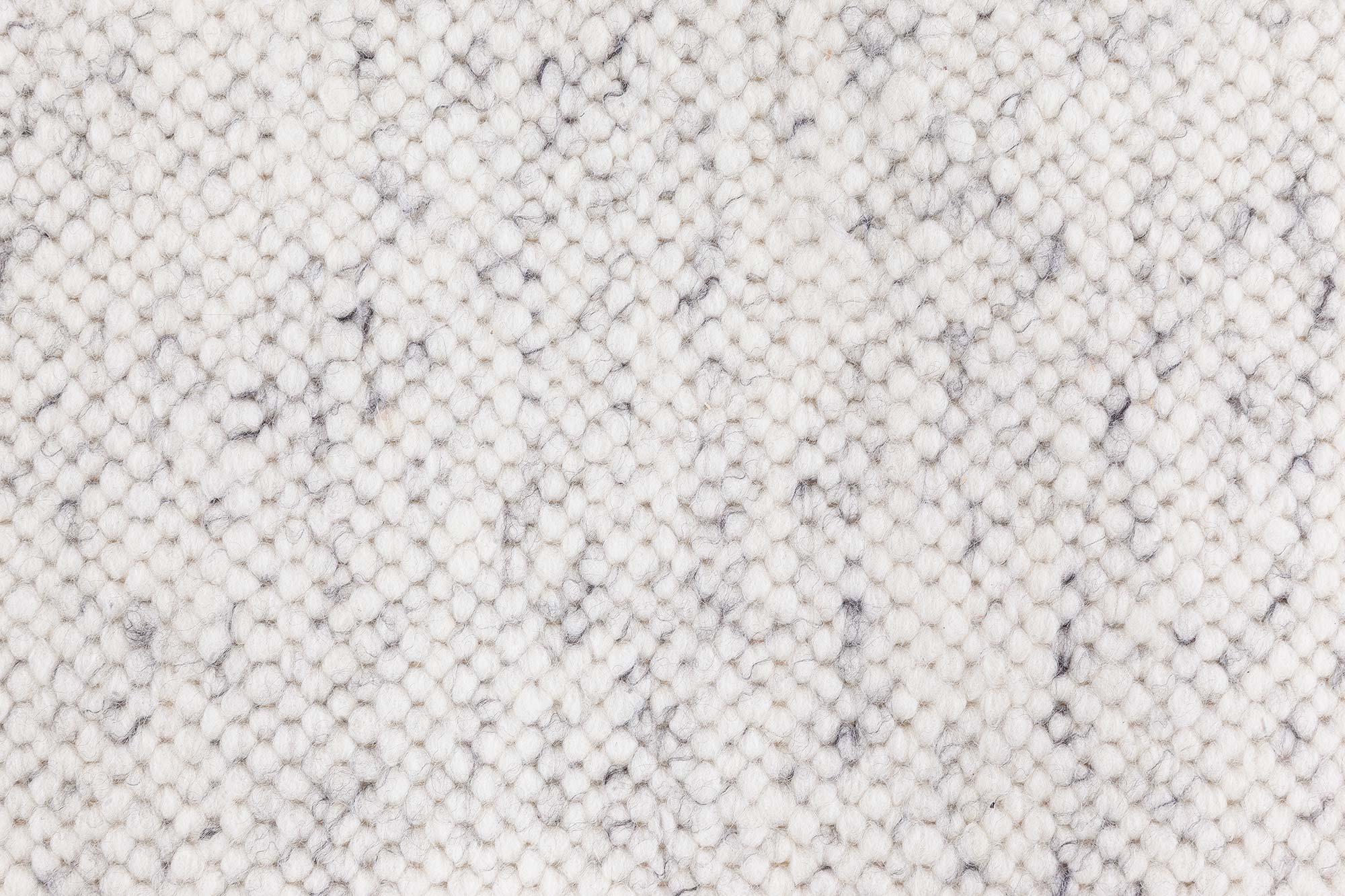 Contemporary Alpine handmade in natural lambswool Runner by Doris Leslie Blau
Size: 3'0
