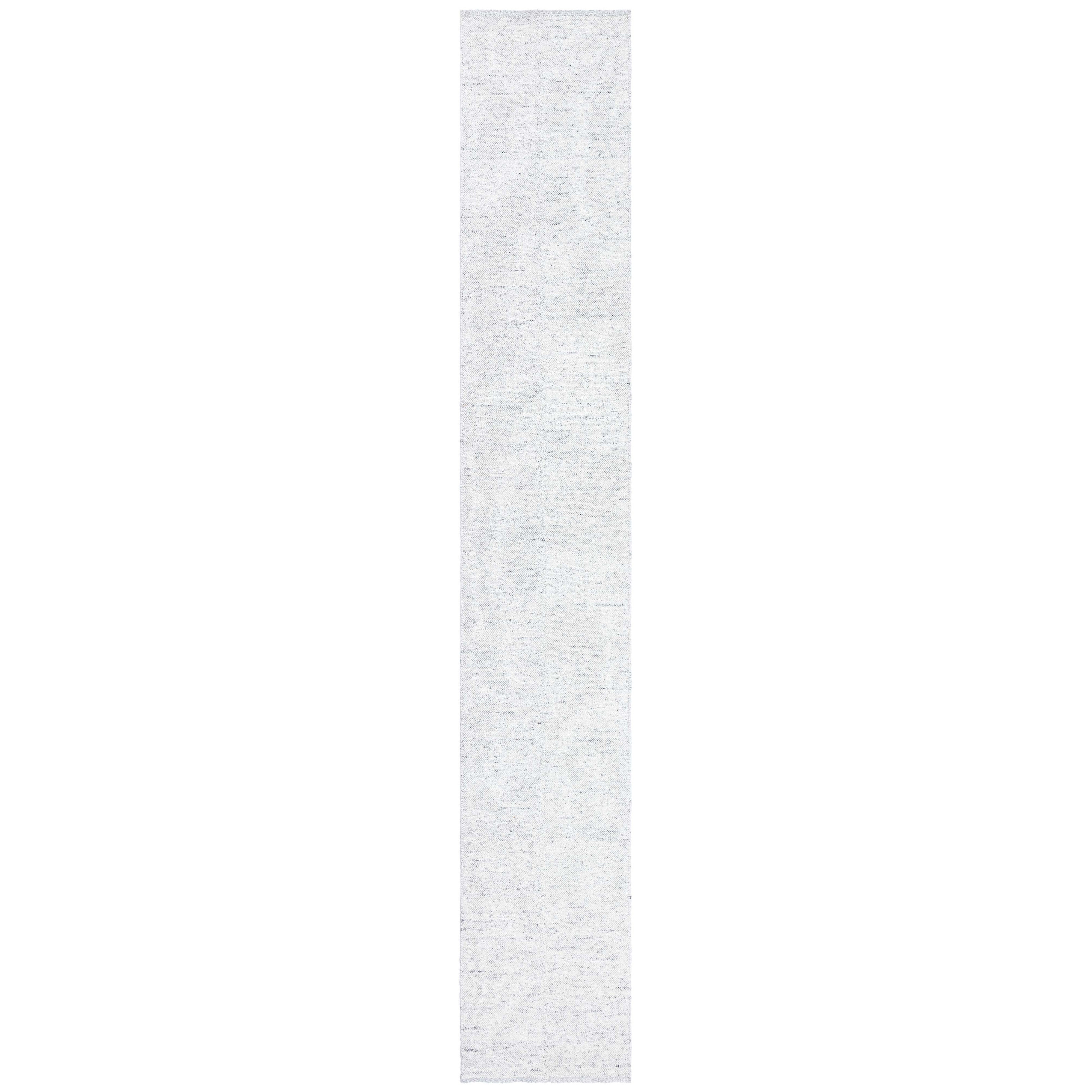 Contemporary Alpine Handmade in Natural Lambswool Runner by Doris Leslie Blau