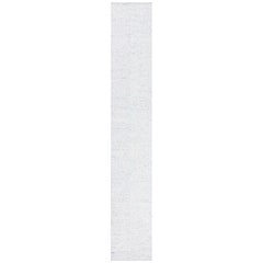 Contemporary Alpine Handmade in Natural Lambswool Runner by Doris Leslie Blau