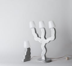 Contemporary Aluminium Casted Floor Lamp by Hakmin Lee