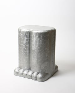 Contemporary Aluminium Casted Paw Stool by Hakmin Lee