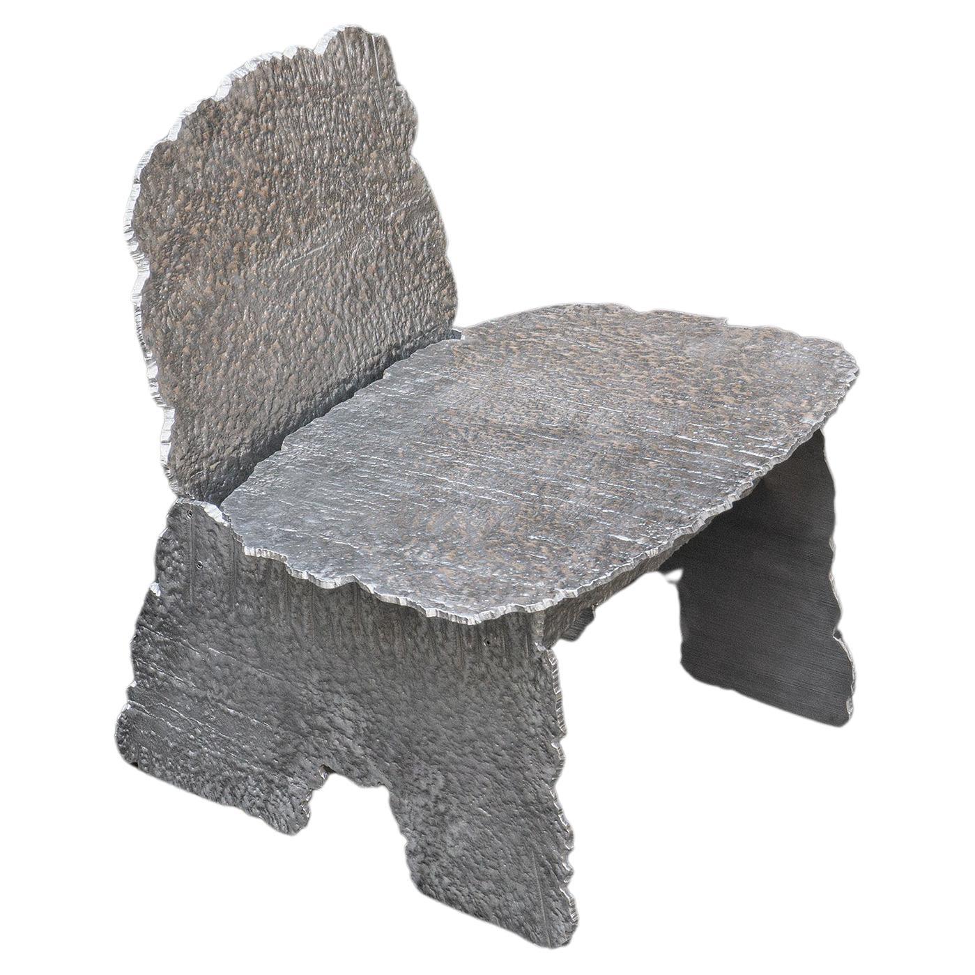 Contemporary aluminium Chair by Studio Thusthat