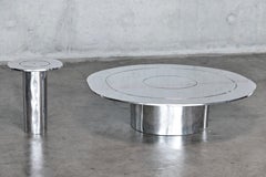 Contemporary Aluminium Coffee Table by Colo Studio, France