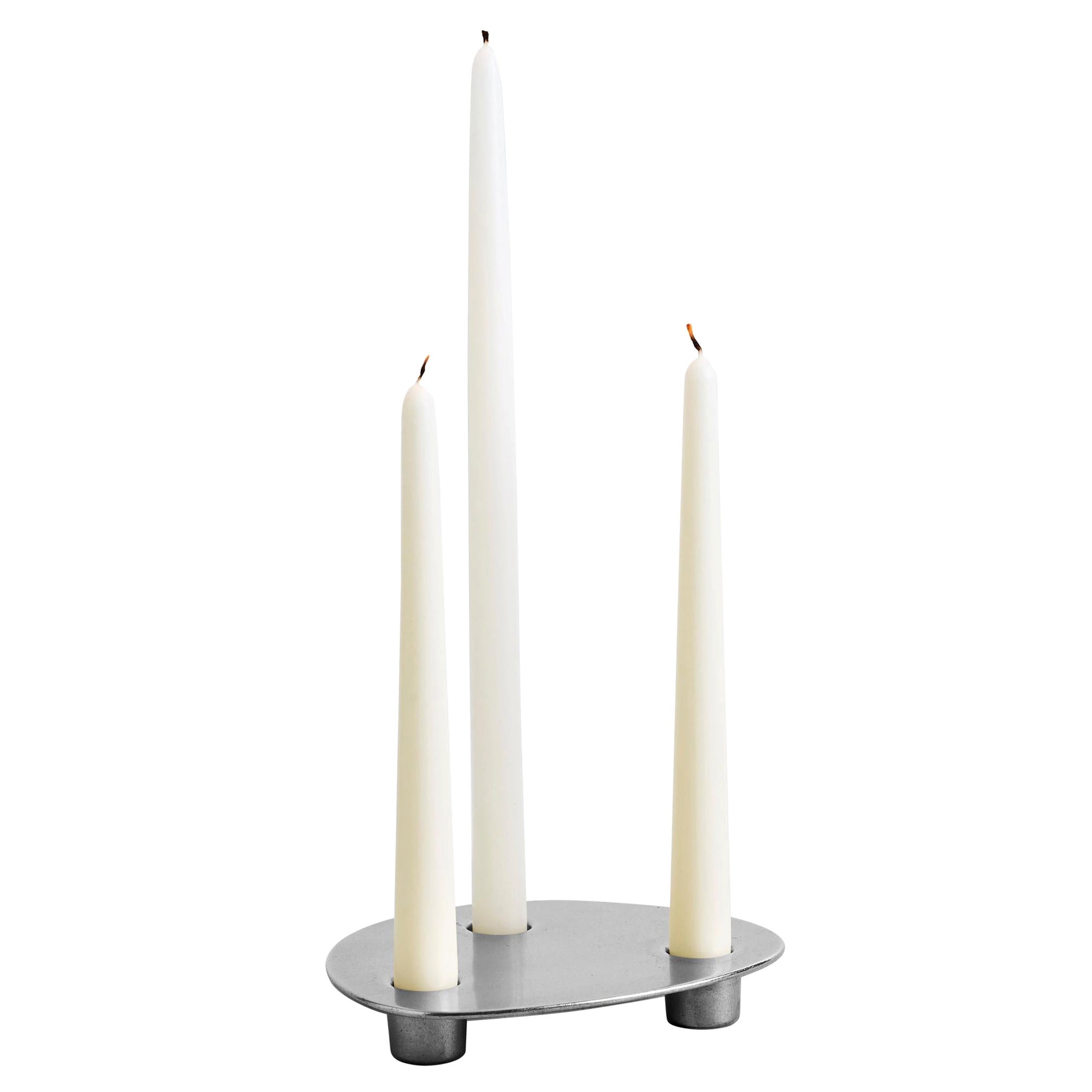 Turner Cast Aluminium Candleholder by Xavier Lust for Driade For Sale at  1stDibs