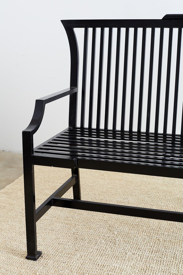 Contemporary Aluminum Park Bench or Settle For Sale at 1stdibs