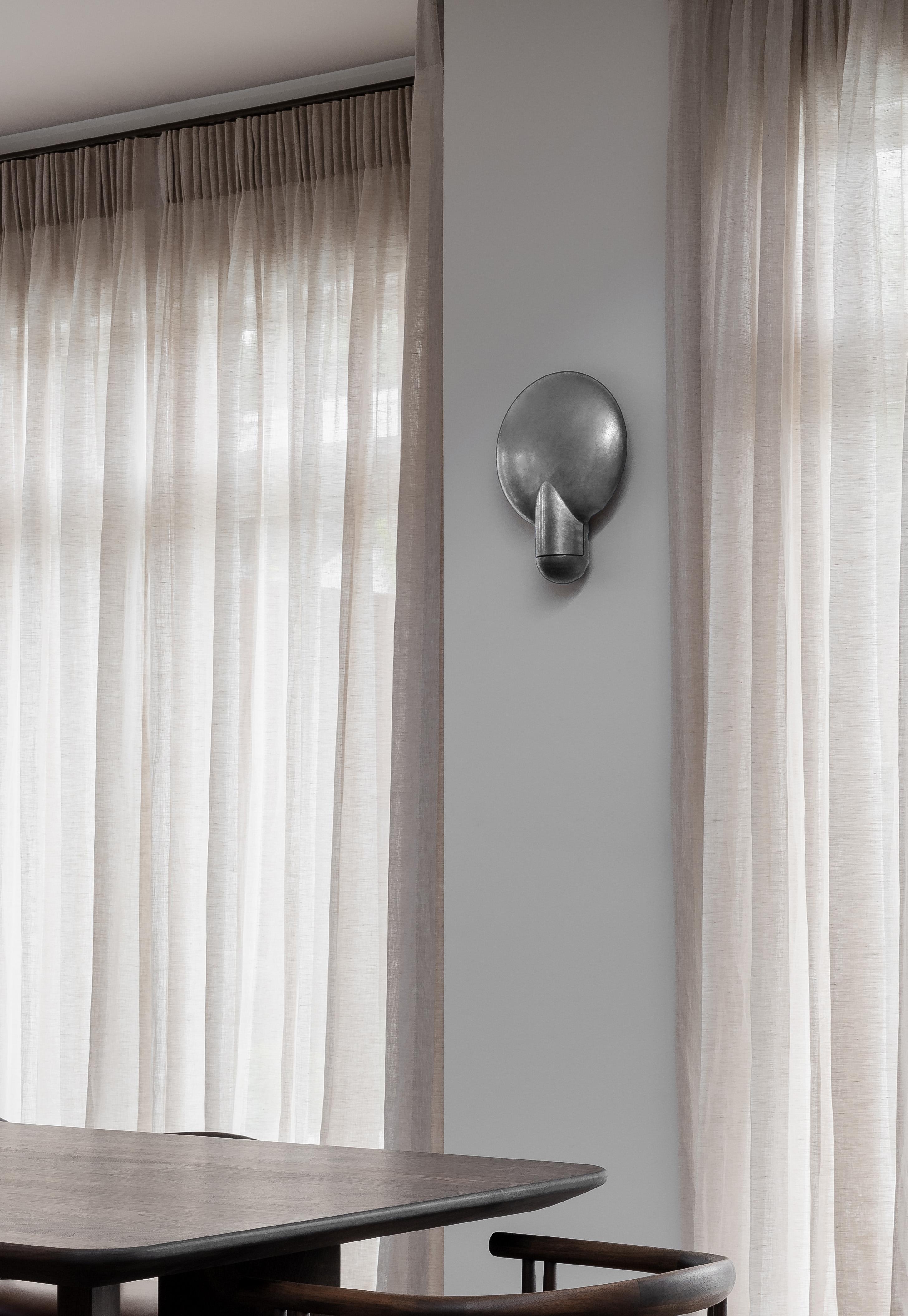 Contemporary Aluminum Surface Wall Sconce by Henry Wilson In New Condition For Sale In Geneve, CH
