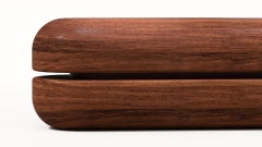 Contemporary Amande - Bench by Arthur Vallin