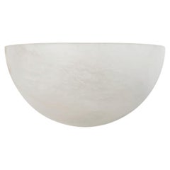 Contemporary Ambra Sconce 300A in Alabaster by Orphan Work