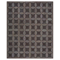 Alfombra enganchada americana contemporánea 183 x 274 cm (6' 0" x 9' 0")