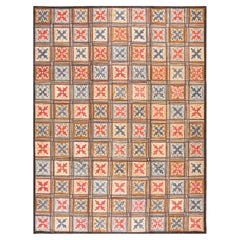 Zeitgenössischer amerikanischer Kapuzenteppich mit Kapuze (9' x 12' - 274 x 365 )