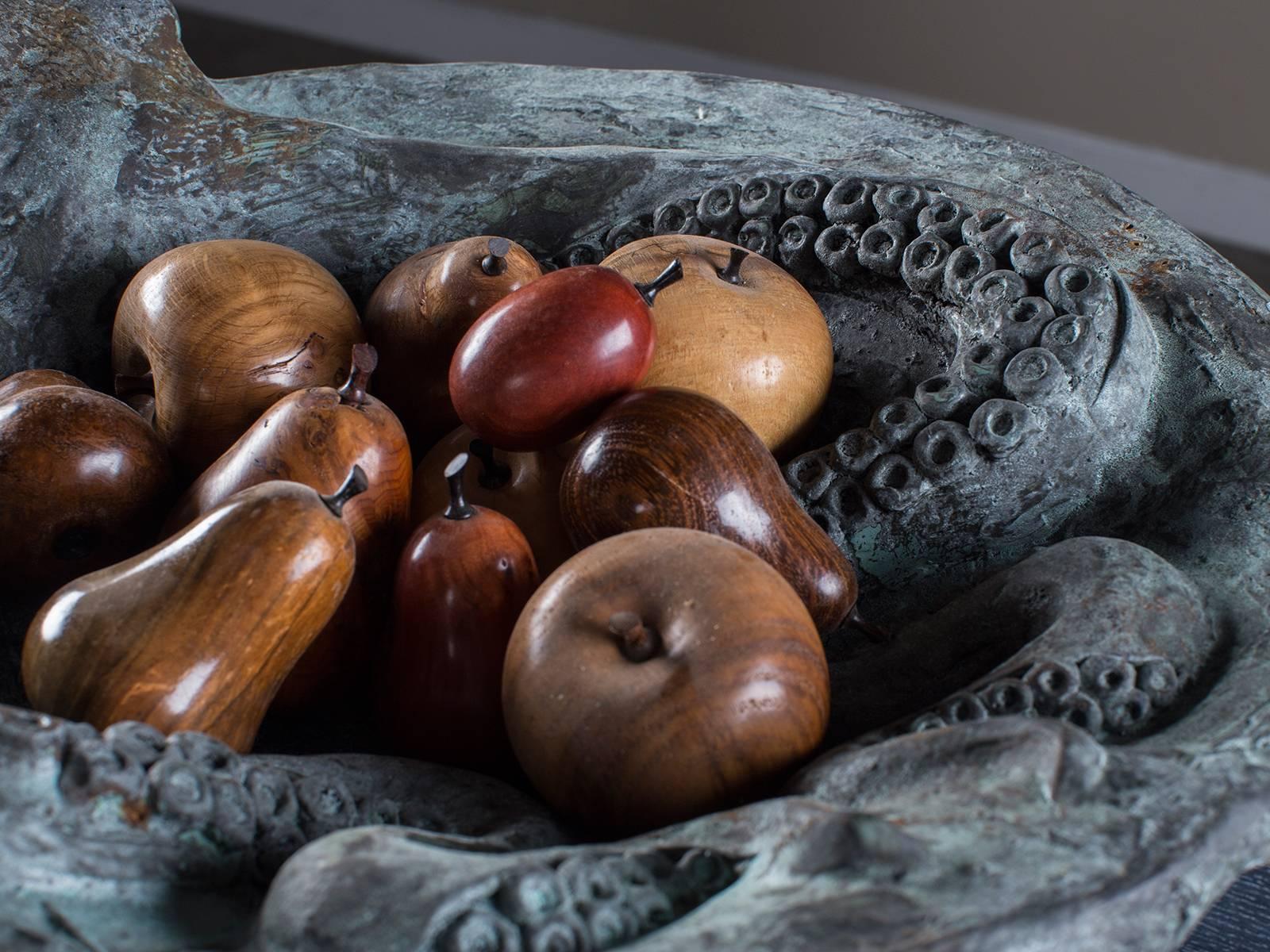 Contemporary American Octopus Centerpiece Bowl Sculpture from California 3