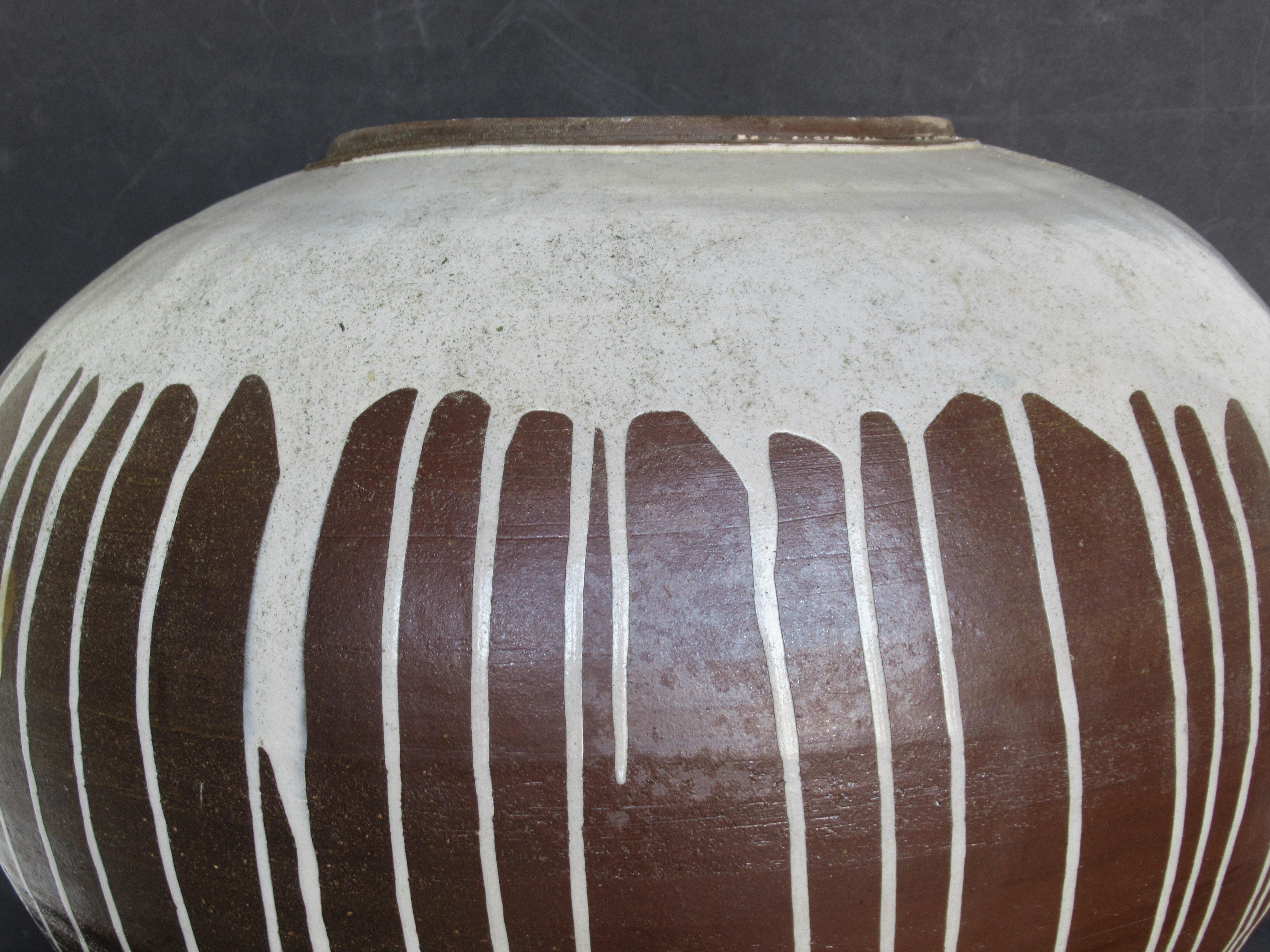 American Studio Ceramics Massive Ovoid Vase 1