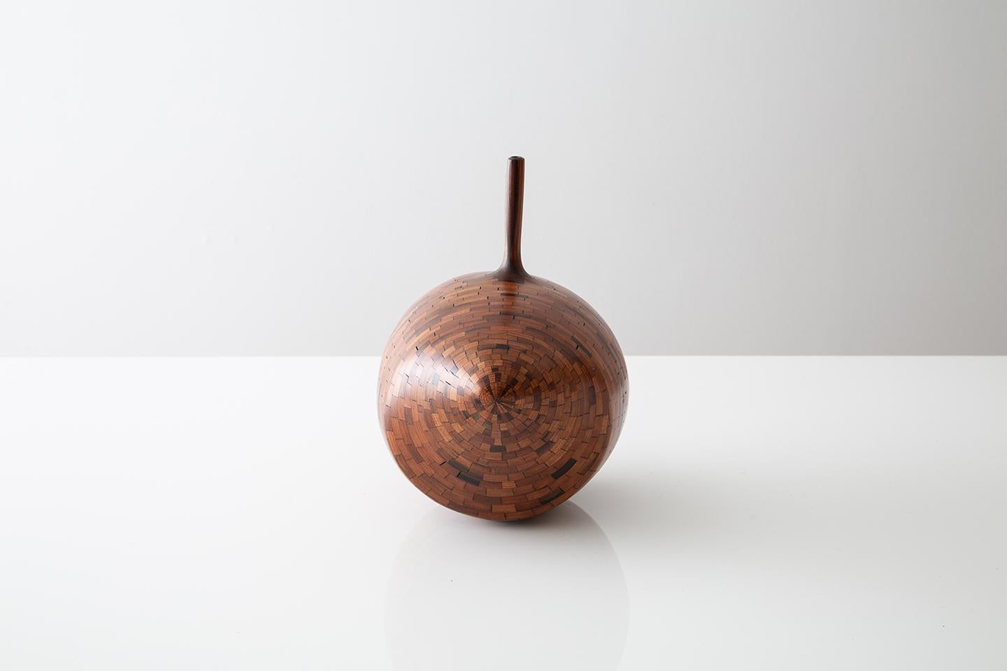 American STACKED California Redwood Vase, by Richard Haining, Available Now