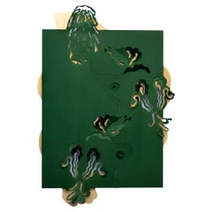 Contemporary Amore tapestries in Aluminium by altreforme