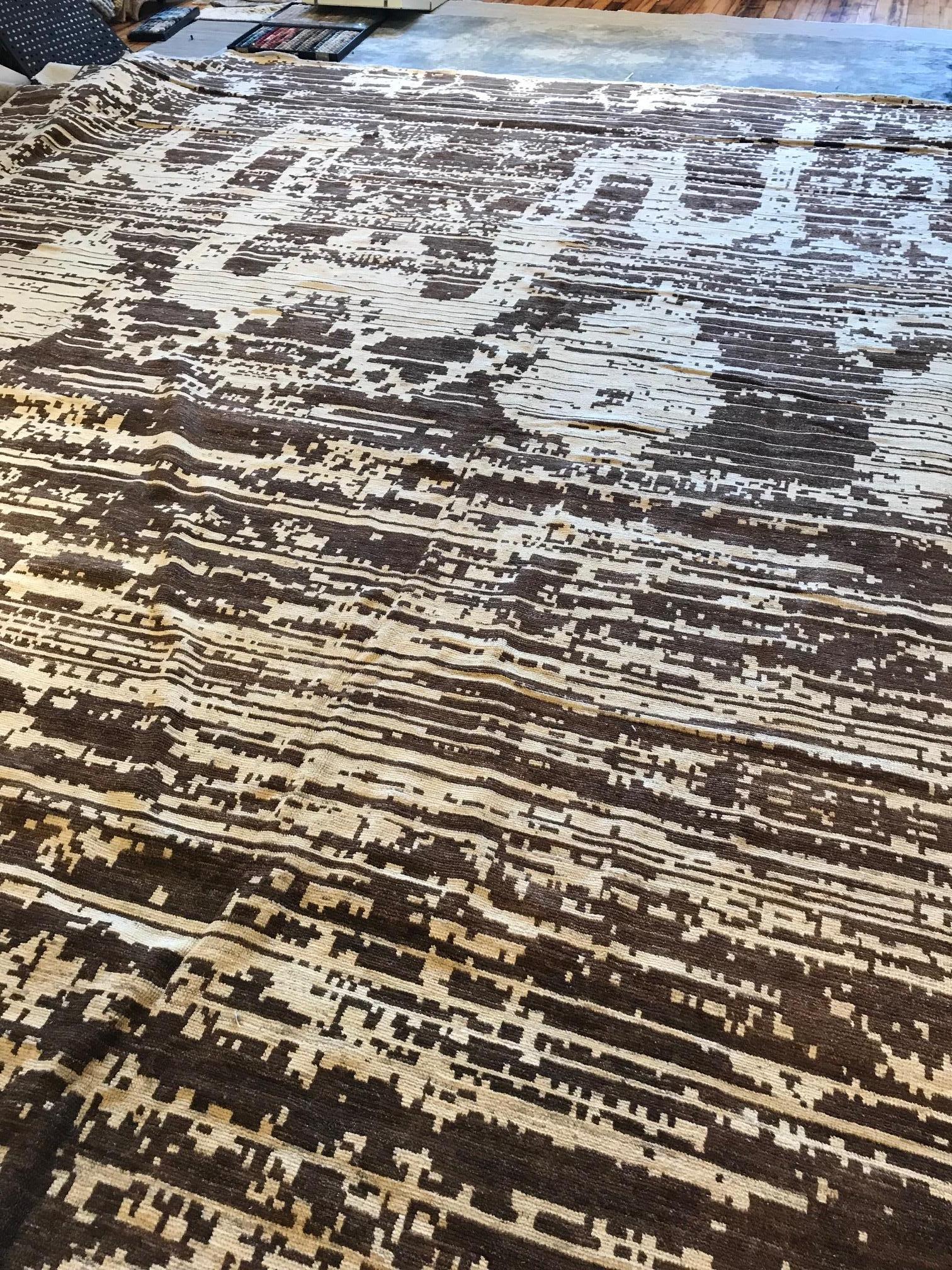 Turkish Contemporary Anatolia Traditional Wool Rug by Doris Leslie Blau For Sale