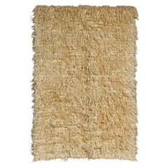 Alfombra contemporánea de mohair de Anatolia, Turquía, Siglo XXI