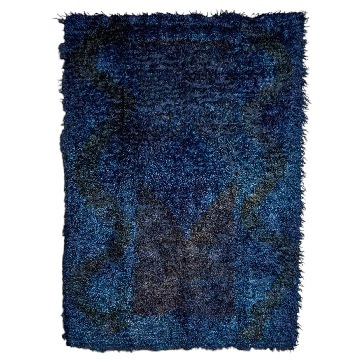 Contemporary Anatolian Mohair High-Pile Rug, Turkey, 21st Century
