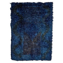 Alfombra contemporánea de mohair de Anatolia, Turquía, Siglo XXI