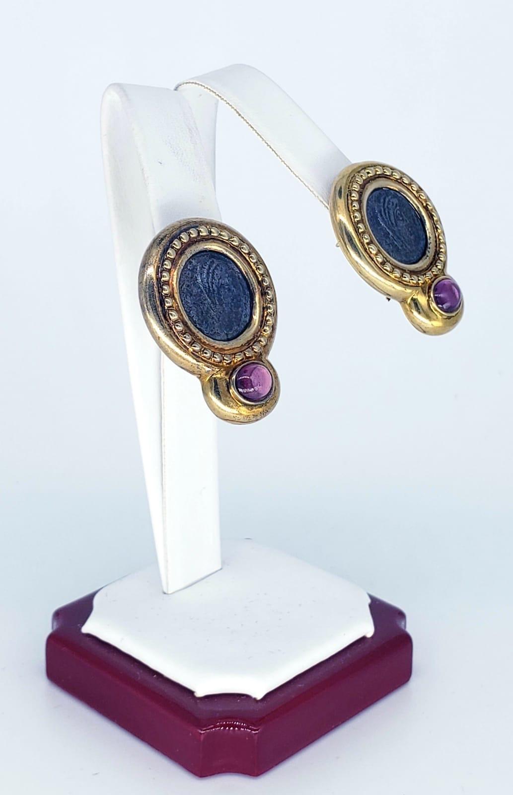 antique roman earrings