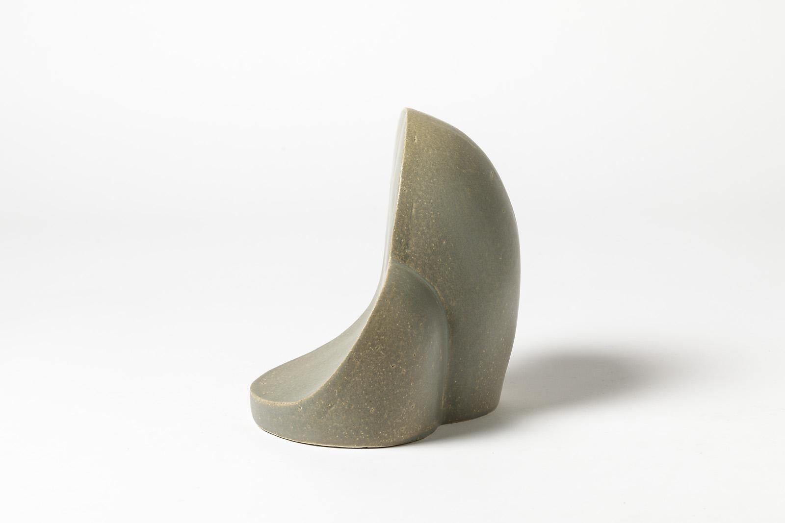 French Contemporary and Decorative Ceramic Sculpture by Julia Huteau Abstract Form