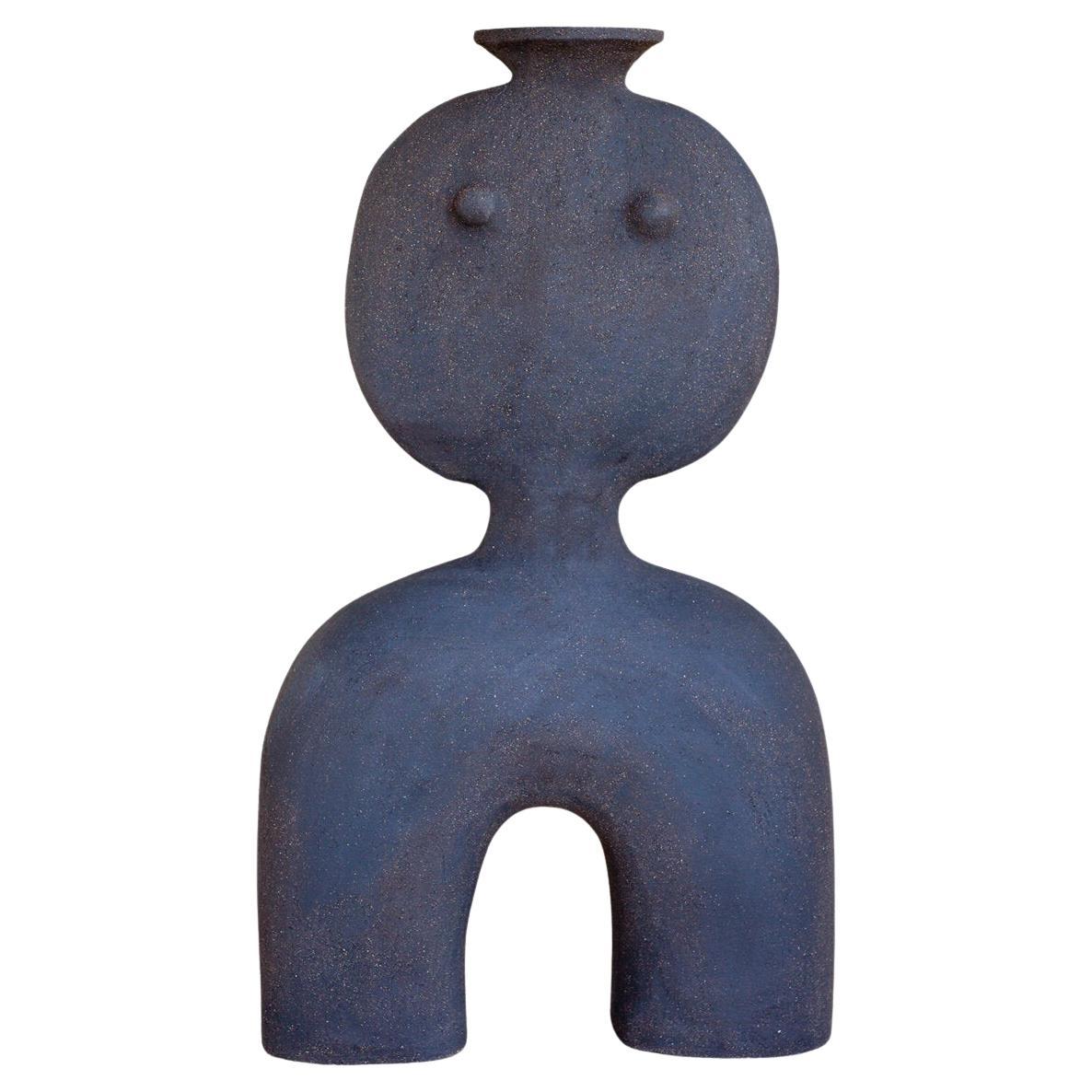 Contemporary and Handcrafted, Haniwa Warrior 05 Decorative Piece by Noe Kuremoto For Sale