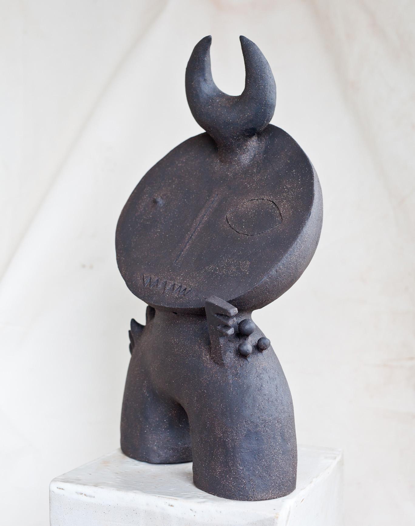 Hand-Carved Contemporary and Handcrafted, Satori 27 Decorative Piece by Noe Kuremoto For Sale