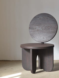Contemporary and Solid Wood Capsule Chair by OWL