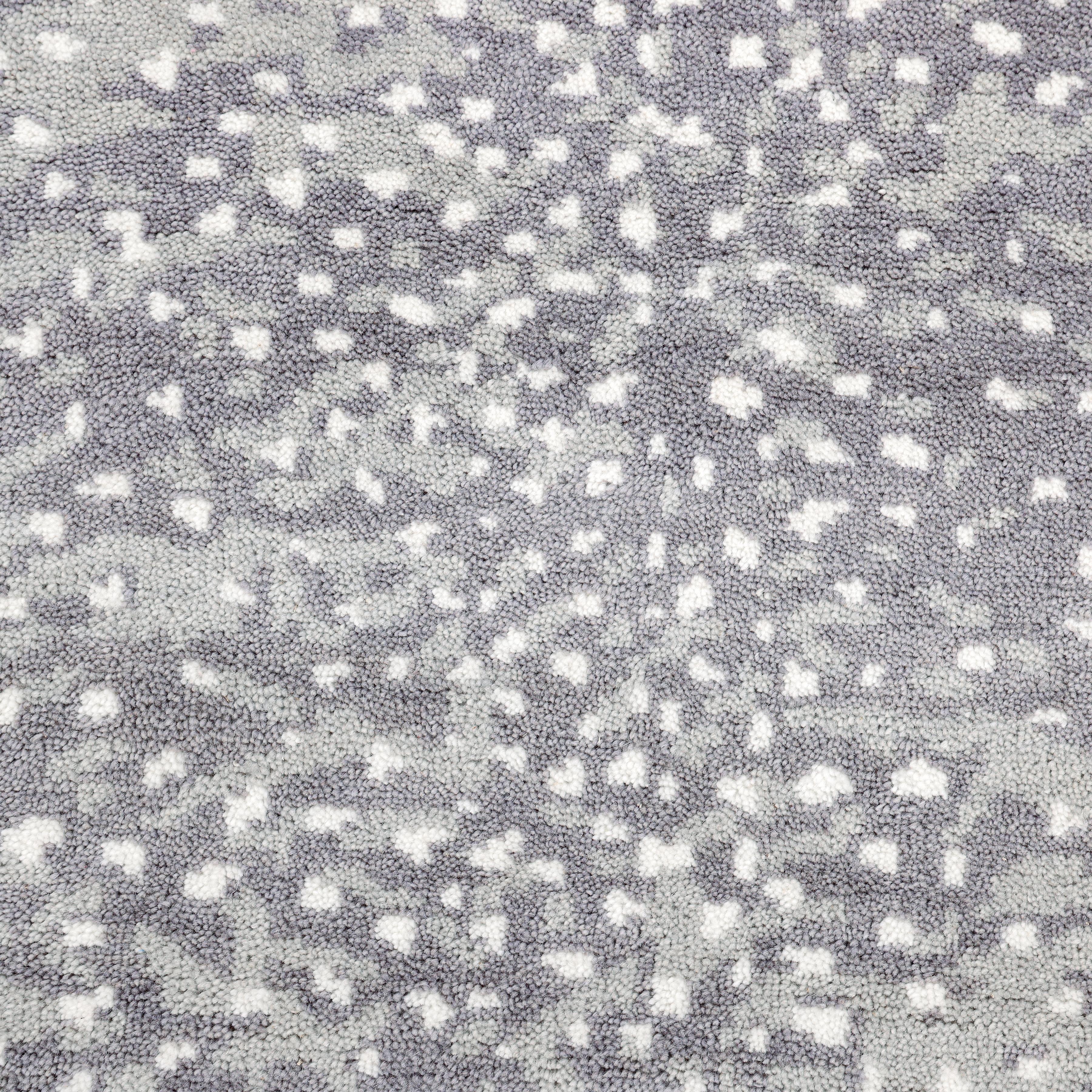 Indian Contemporary Animal Hand Made Gray Area Rug 10' 0