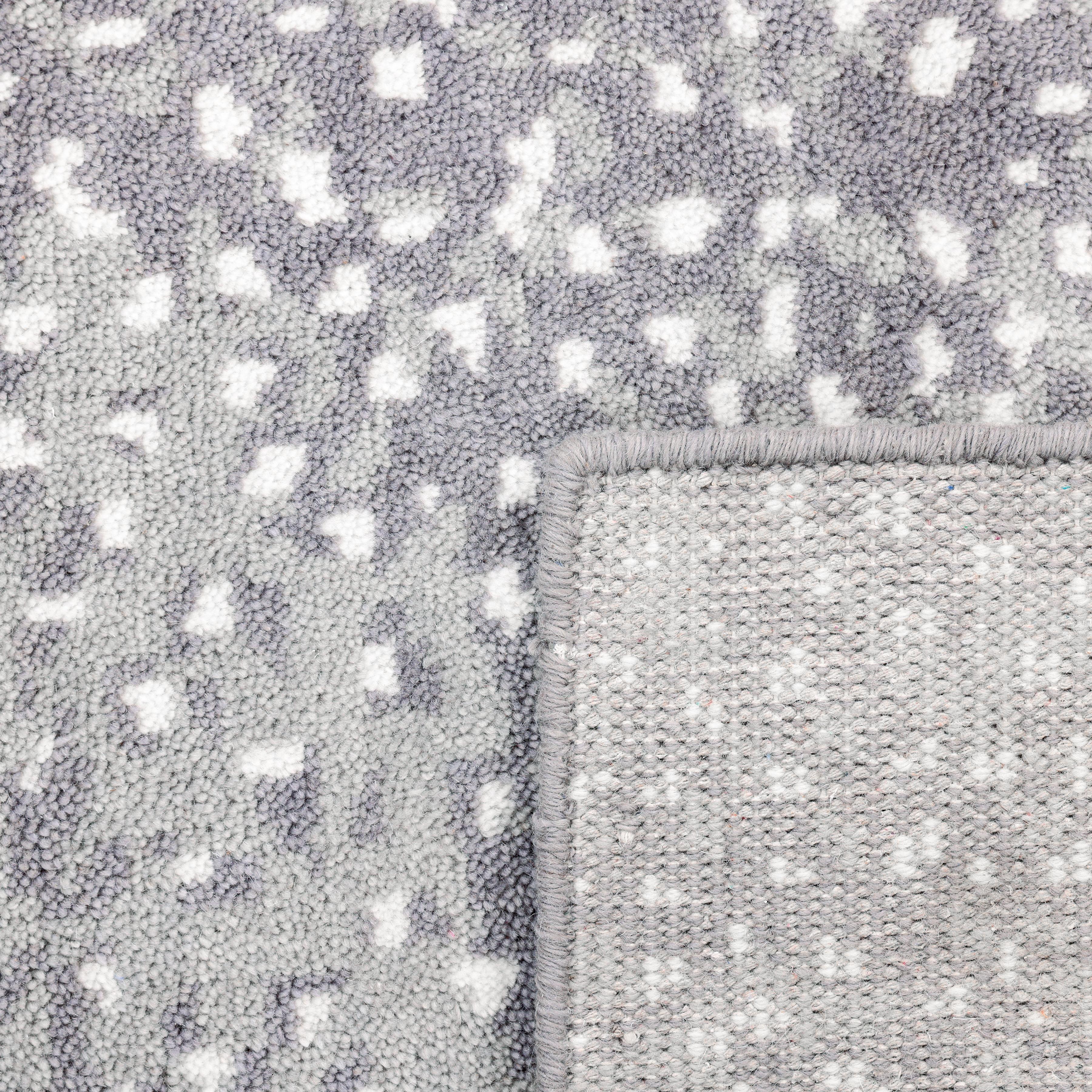 Contemporary Animal Hand Made Gray Area Rug 10' 0