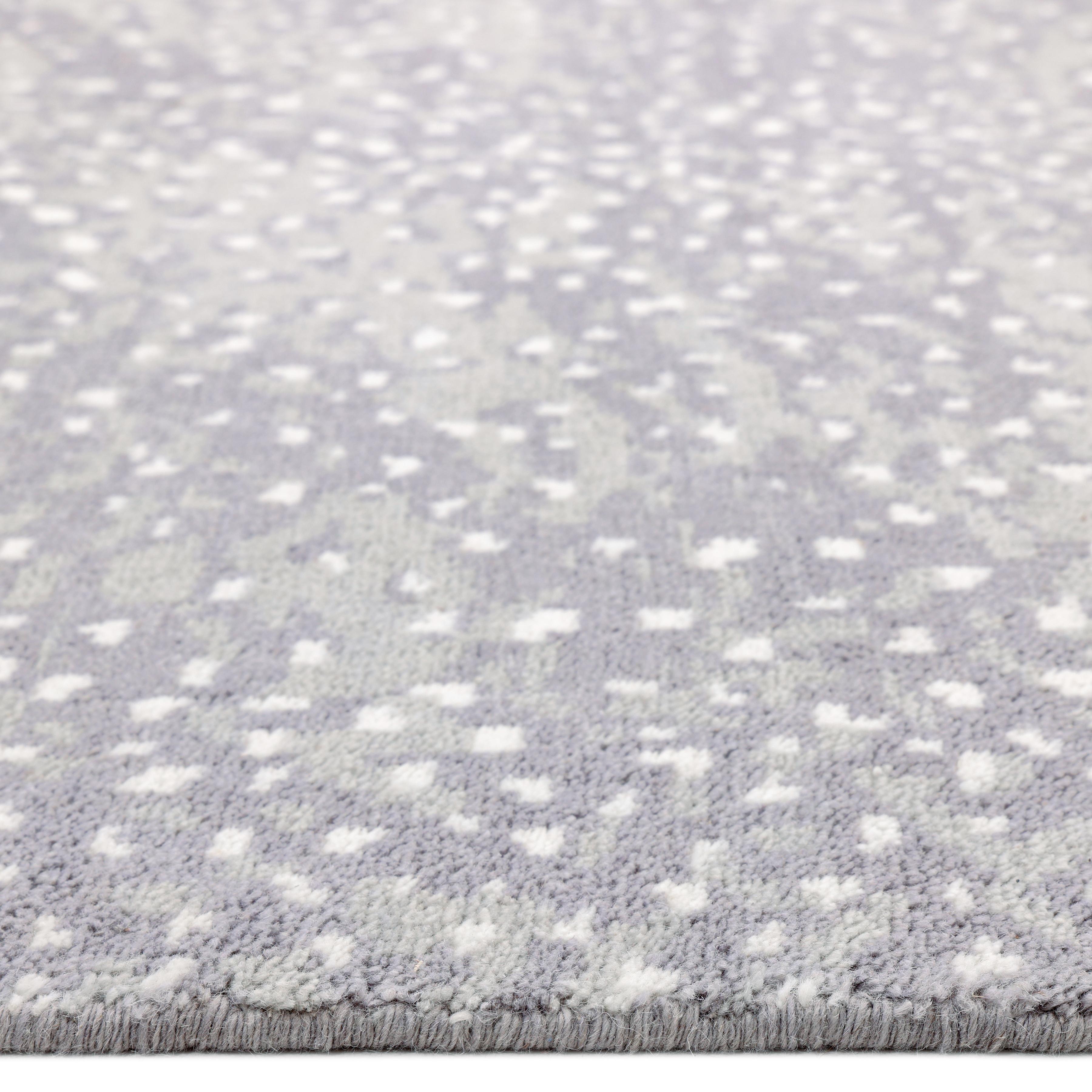 Contemporary Animal Hand Made Gray Area Rug 10' 0