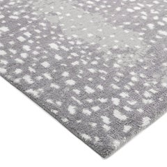 Contemporary Animal Hand Made Gray Area Rug 3' 0" x 5' 0"