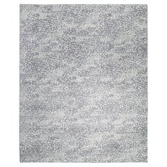 Contemporary Animal Hand Made Gray Area Rug 3' 0" x 5' 0"