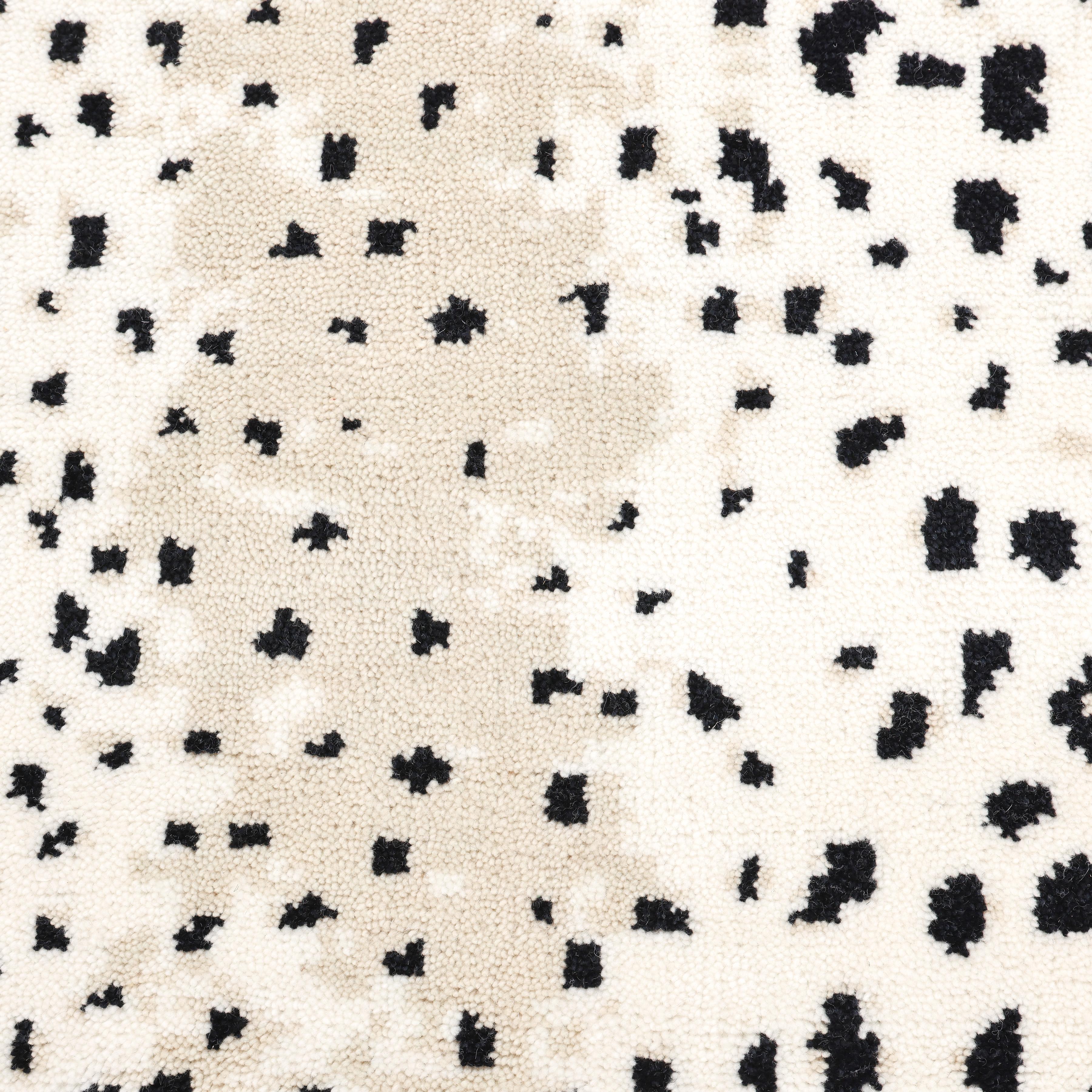 Indian Contemporary Animal Hand Made Ivory Area Rug 3' 0
