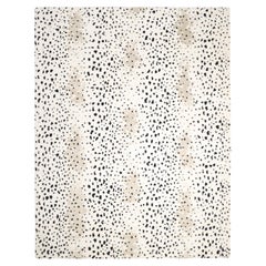 Contemporary Animal Hand Made Ivory Area Rug 3' 0" x 5' 0"