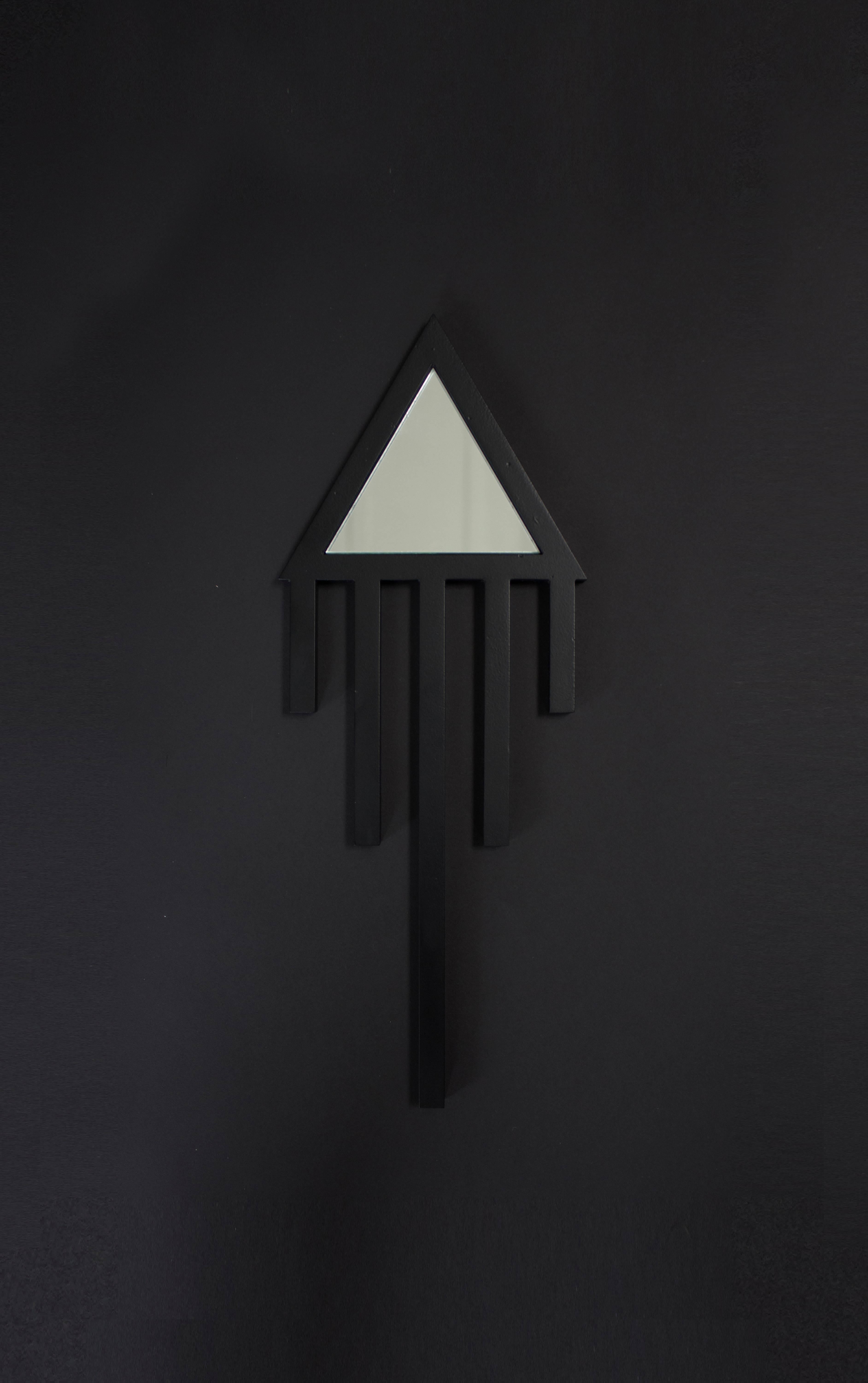Contemporary 'Ankh SUN' Hand Mirror by Material Lust, 2014 For Sale 1