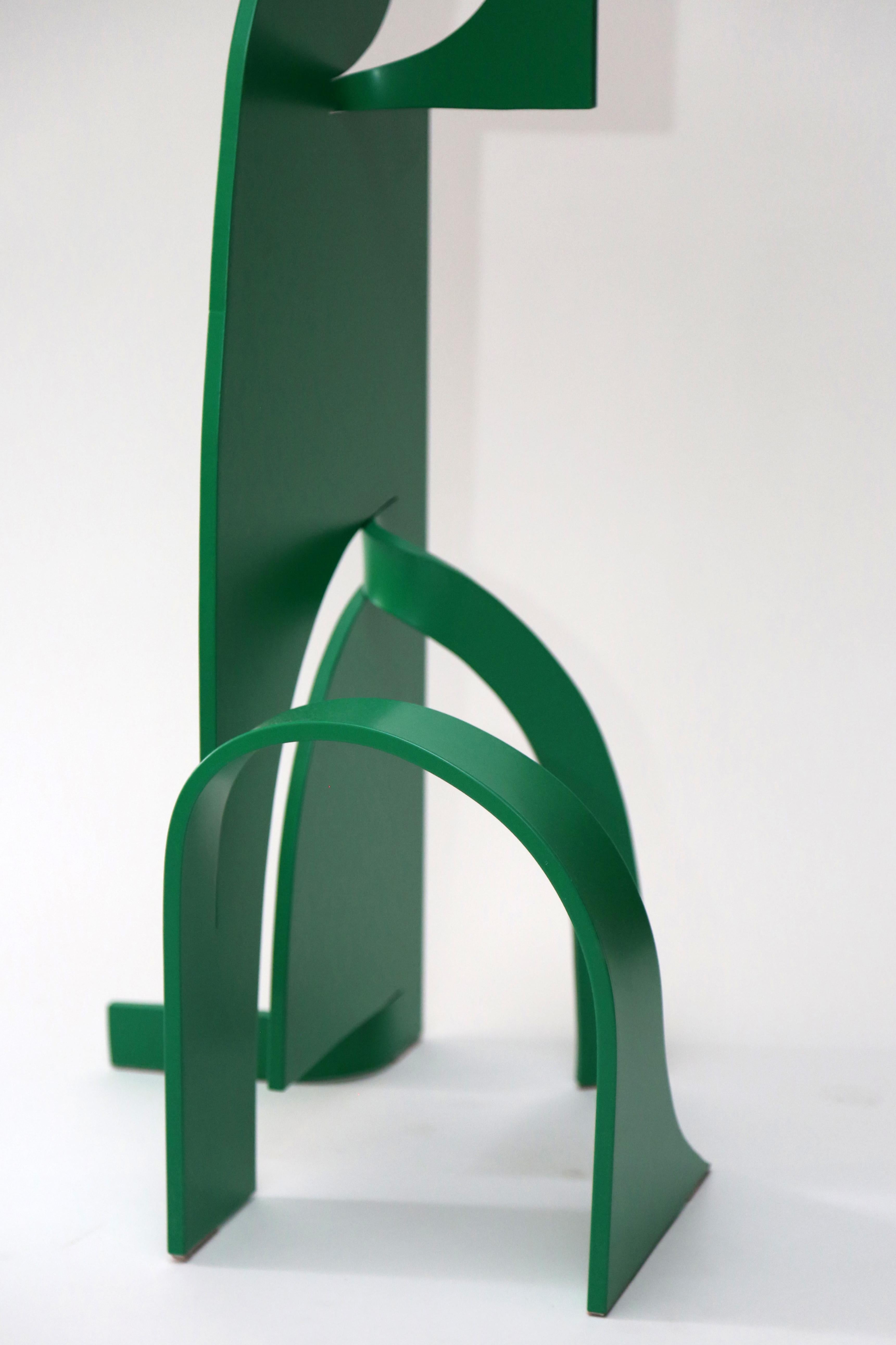 Anodized Contemporary Anodised Aluminium Coat Stand by Soft Baroque