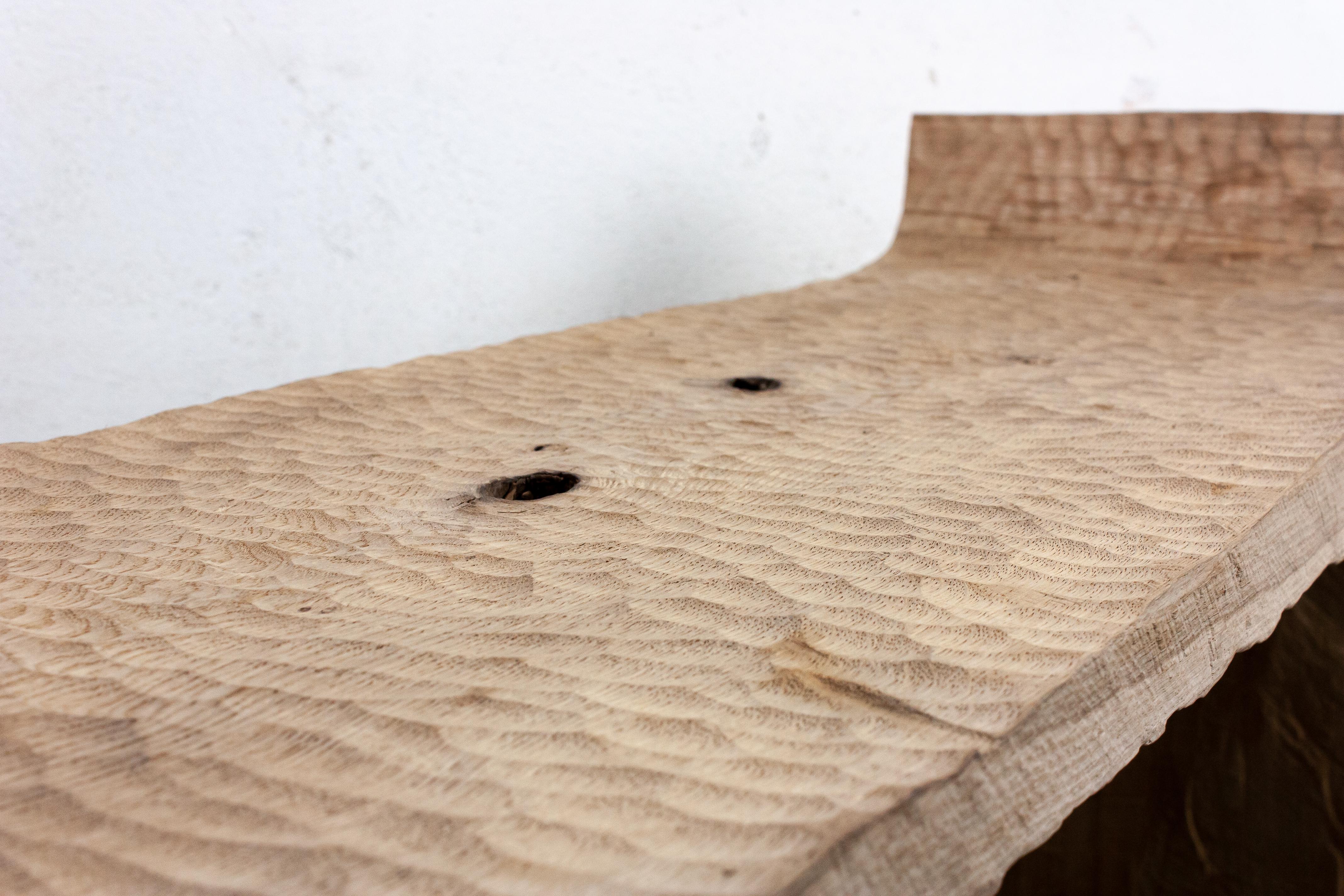 light oak bench