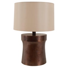 Contemporary Dong Shan Tischlampe aus antikem Kupfer von Robert Kuo, limitierte Auflage