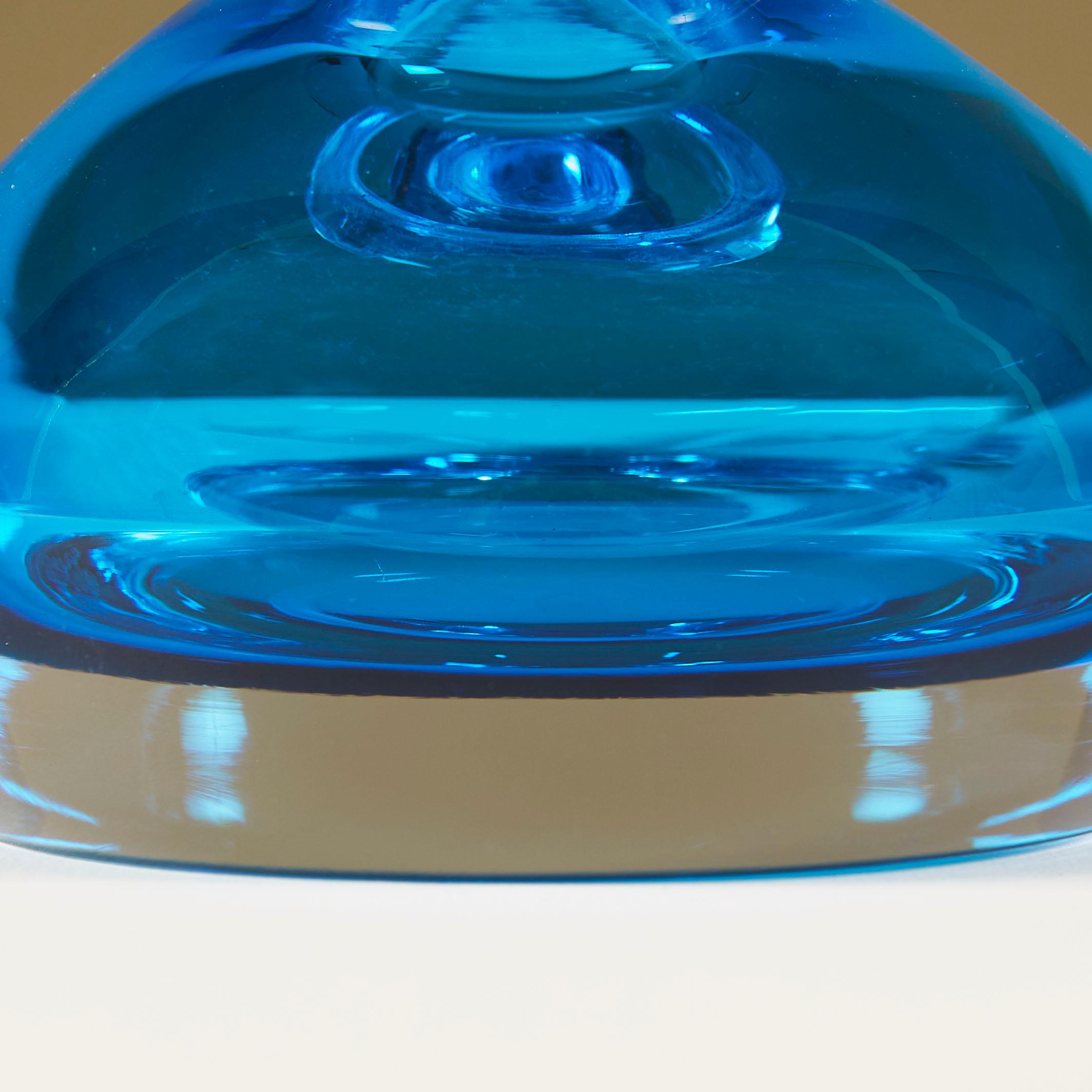 Contemporary aquamarin Murano Parfümflasche im Zustand „Neu“ im Angebot in London, GB