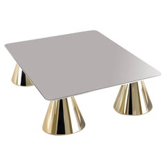 Zeitgenössischer Arbat-Tisch aus Aluminium von Altreforme