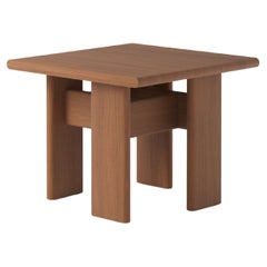 Mesa auxiliar de centro contemporánea Archipen 2 en fresno marrón claro by NOOM