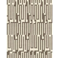 Contemporary Area Rug Camel Tone-Tone, Flat-Weave Handwoven Wool, "Alhambra"