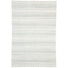 Contemporary Area Rug with Scandinavian Modern Swedish Style