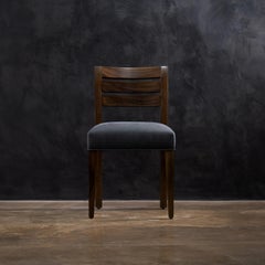 Contemporary Argentine Rosewood and Leather Side Chair from Costantini, Renzo