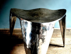 Contemporary, Argo, Chair in Handcrafted Aluminium