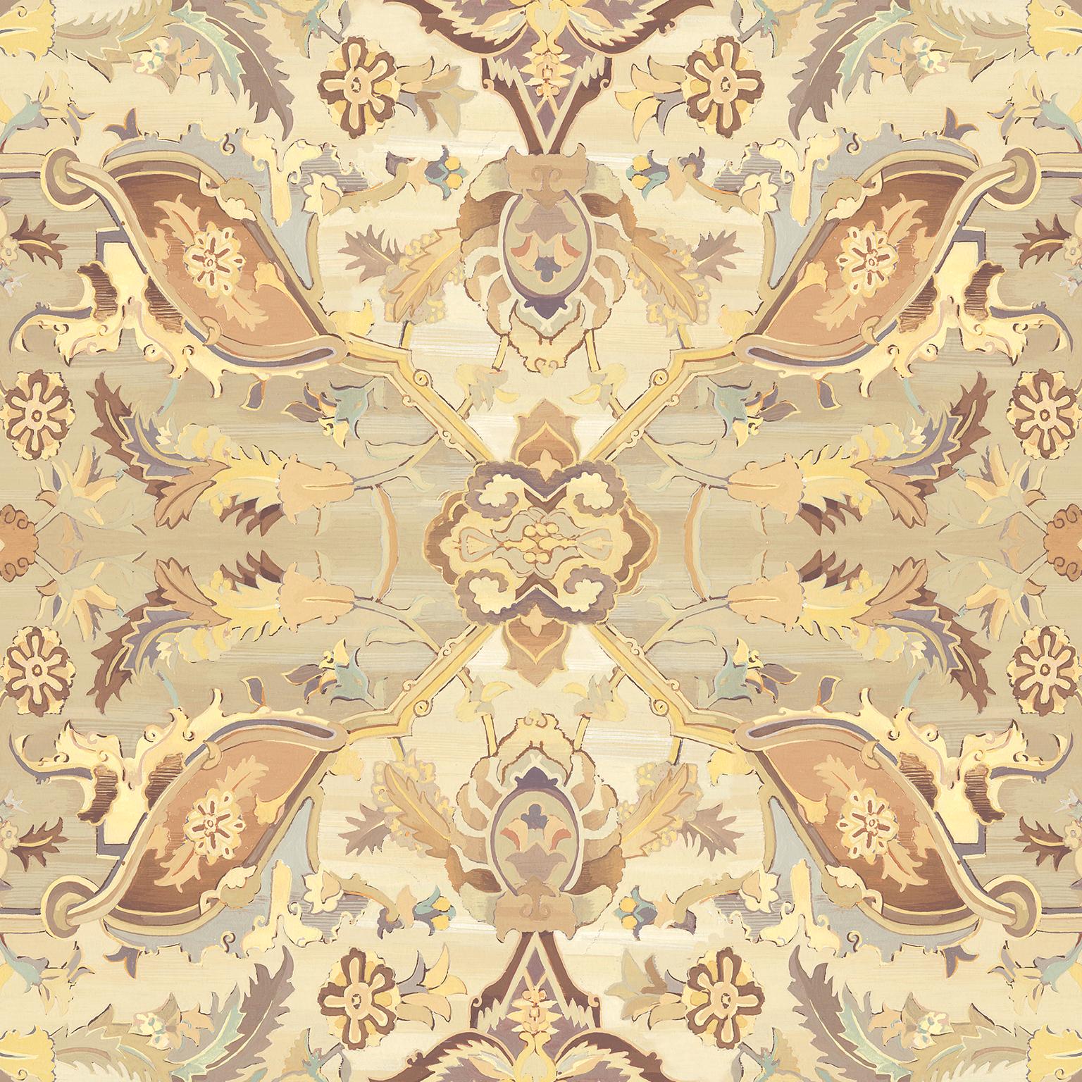 Tissé à la main Moquette contemporaine 