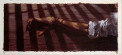 Contemporary Arm Drawing Pastel Watercolor Unsigned