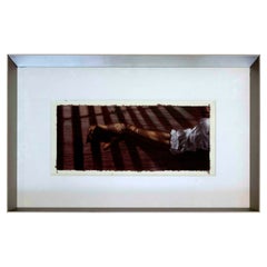 Contemporary Arm Drawing Pastel Watercolor Unsigned