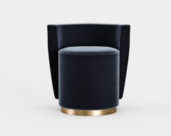 Contemporary Armchair 'Bond Street' by Man of Parts, Kvadrat, Balboa, 0019